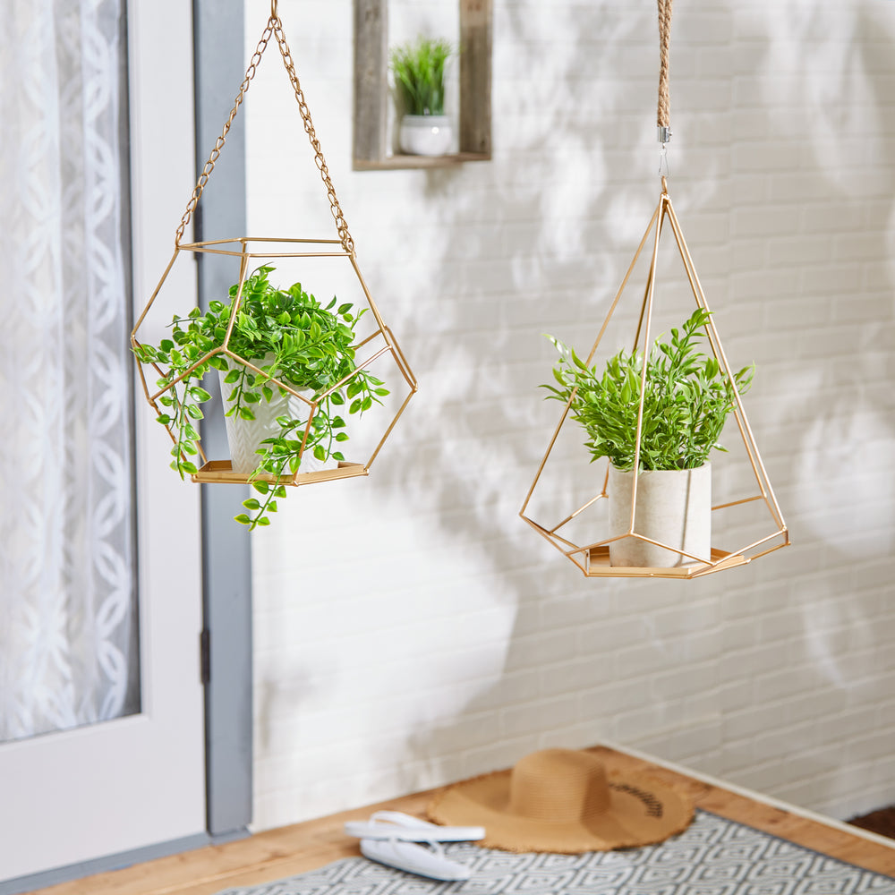 Hanging Geometric Plant Holder